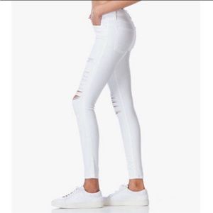 NWT Frame Le High, White Denim, 32